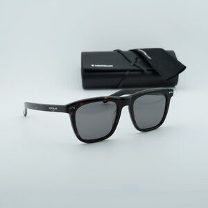 Montblanc MB0226S 007 Square Sunglasses - Havana/Green